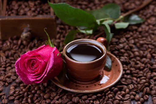 Приворот на кофе розу и шафран